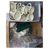 (3) Boxes of Longaberger Accessories