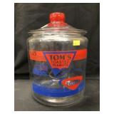 Advertising Glass Peanut Canister