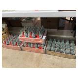 (4) Beverage Crates with Coca-Cola Bottles