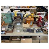 Fish Bowls, Microscope, Flashlights