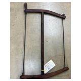 Primitive Wooden Bow Saw
