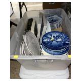 Storage Tote/Lid, Collector Plates