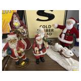 Santa Figurines