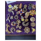 Costume Jewelry Pins