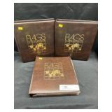 (3) Flag Postage Stamp Albums