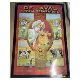 Contemporary Tin De Laval Sign