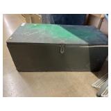 (2) GI Footlockers with Travel Case