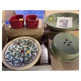 Longaberger Pottery Plates & Serving Pieces