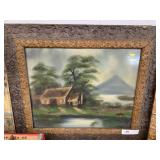 19th Century Reverse Painting