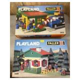 (2) Faller (West Germany) Playland Toy Sets