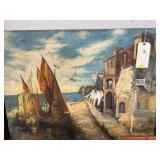 Harry Israel Oil On Board