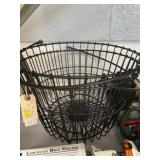 (2) Wire Form Egg Baskets