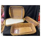 (4) Longaberger Baskets