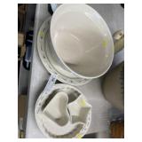 (5) Pieces of Longaberger Pottery