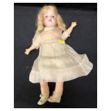 Vintage German Porcelain Face Jointed Doll