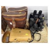 (3) Pairs of Binoculars with Cases