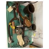 Vintage Kitchen Wares with Milk Bottle