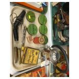 Assorted Pellets, Lantern, Game Call