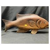 Machine Carved Wooden Fish