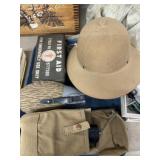 U.S. Military Canteens with Helmet