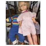 (3) Boxes of Dolls and Plush Toys