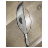 Wood Goose Form Wall Hanging