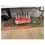 (4) Wooden Beverage Crates with Bottles