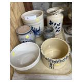 Contemporary Stoneware Storage Crocks