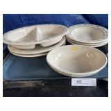 Longaberger Pottery Serving Dishes and Bowls