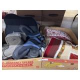 (3) Boxes of Textiles and Footwear