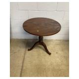 Mahogany Primitive Circular Table