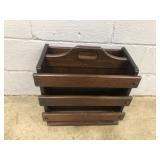 Pine Magazine Rack