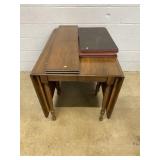 Mahogany Drop Leaf Extension Table