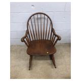 Spindle Back Rocking Armchair