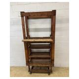 Vintage Wooden 3 Tier Cart