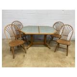 5 Pc. Modern Tile Top Dinette Set