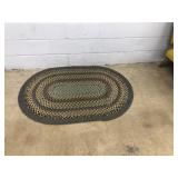 Braided Multicolor Rug