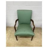Vtg. Upholstered Arm Chair