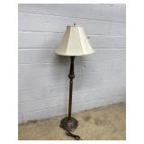 Bronzed Metal Decorative Floor Lamp