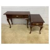 Modern Queen Anne Sofa Table & End Table
