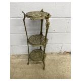 Brass 3-tier Plant Stand