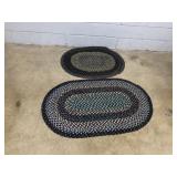2 Braided Rugs