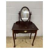 Simulated Wood 1-drawer Dressing Table