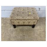 Vintage Upholstered Footstool