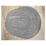 Multicolor Braided Rug