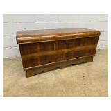 Vtg. Waterfall Cedar Chest
