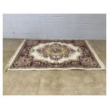 Medium Size Floral Rug