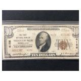 1929 $10 First National Bank Middleburgh, PA Note