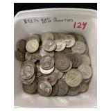 $20.00 in 90% Silver Quarters