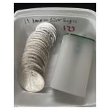 (19) American Silver Eagles